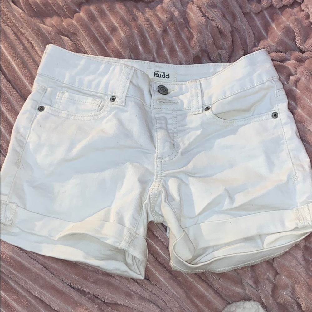 White shorts